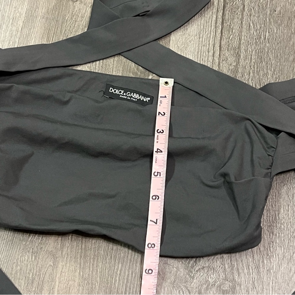 Dolce & Gabbana CrossOver Top Gray Size 46 US size 10 - Picture 9 of 16